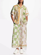 Pantalones anchos y sueltos con estampados únicos y divertidos para vacaciones